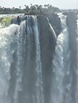 Devils pool en Vic falls vanaf Zimbabwe kant