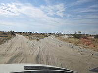 Zandweg naar Elephantsands