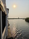 Okavango delta: varend met de house-boot