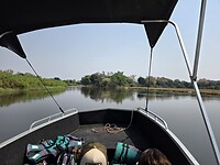 Okavango delta: met de speedboot
