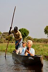 Okavango delta: Wij in de mokoro