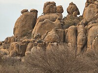 Omandumba: omgeving camperplek