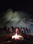 Spitzkoppe: zanggroep
