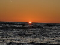 Swakopmund: zonsondergang