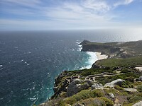 De kust vanaf Cape Point