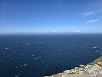 De brede baai bij Cape Point