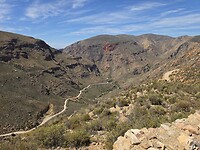 R328 en Swartberg mountains
