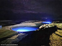 Storms River Mouth Restcamp: verlichte zwembad