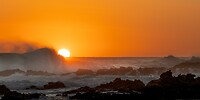 zonsondergang Storms River Mouth Restcamp
