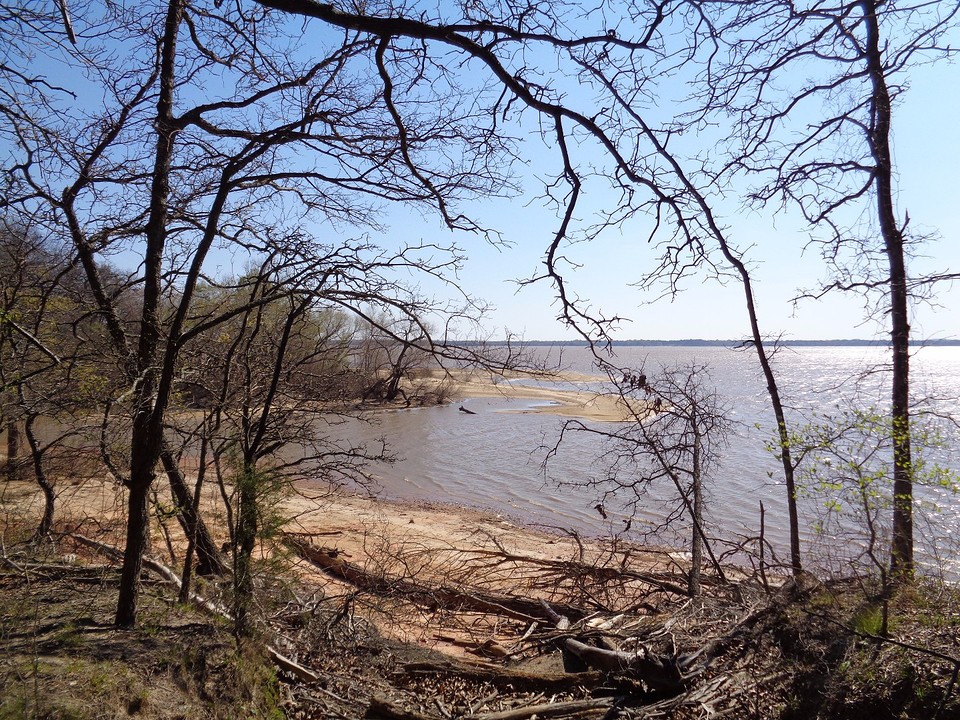 Uitzicht over Lake Eufaula Foto Wim en Henny USA 2016