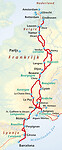 De route tot aan Girona