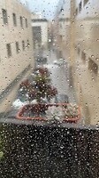 Uitzicht in de regen