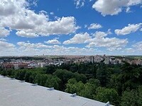 Uitzicht vanaf plein Koninklijk paleis