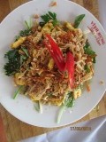 heerlijke salade gemaakt