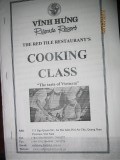 kookboekje cookingclass