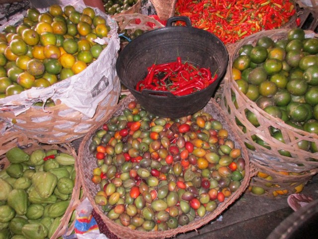 fruit op de markt