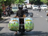 alles kan mee op een scooter