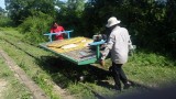 wagon op spoor zetten