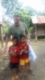 kinderen uit dorp van Savet