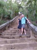 320 treden naar tempel