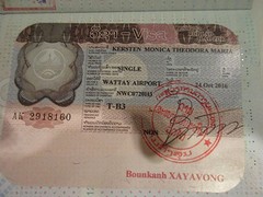 Visum Laos