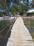 Brug naar strand