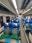Trein is echt luxe