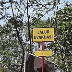 Straat voor evacuatie