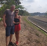 Langs het spoor