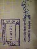 stempel visum