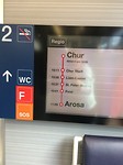 in de trein