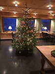 Kerstboom gemaakt met chef in het hotel (1)
