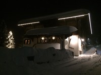 Hotel bij nacht