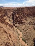 Colorado river vlak voor THE GC