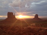 Sunrise Monument Valley