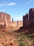 Park Avenue viewpoint Arches NP