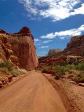 Route Grand Wash naar THE Narrows Capitol Reef