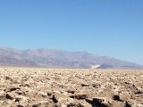 De grond in Death Valley