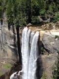 Vernal fall van boven Yosemite