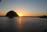 sunset Morro Bay