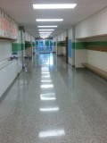 in de school