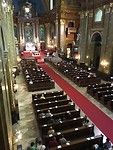 in de kerk