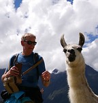 henk met lama