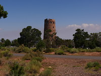 Uitkijktoren bij desert view