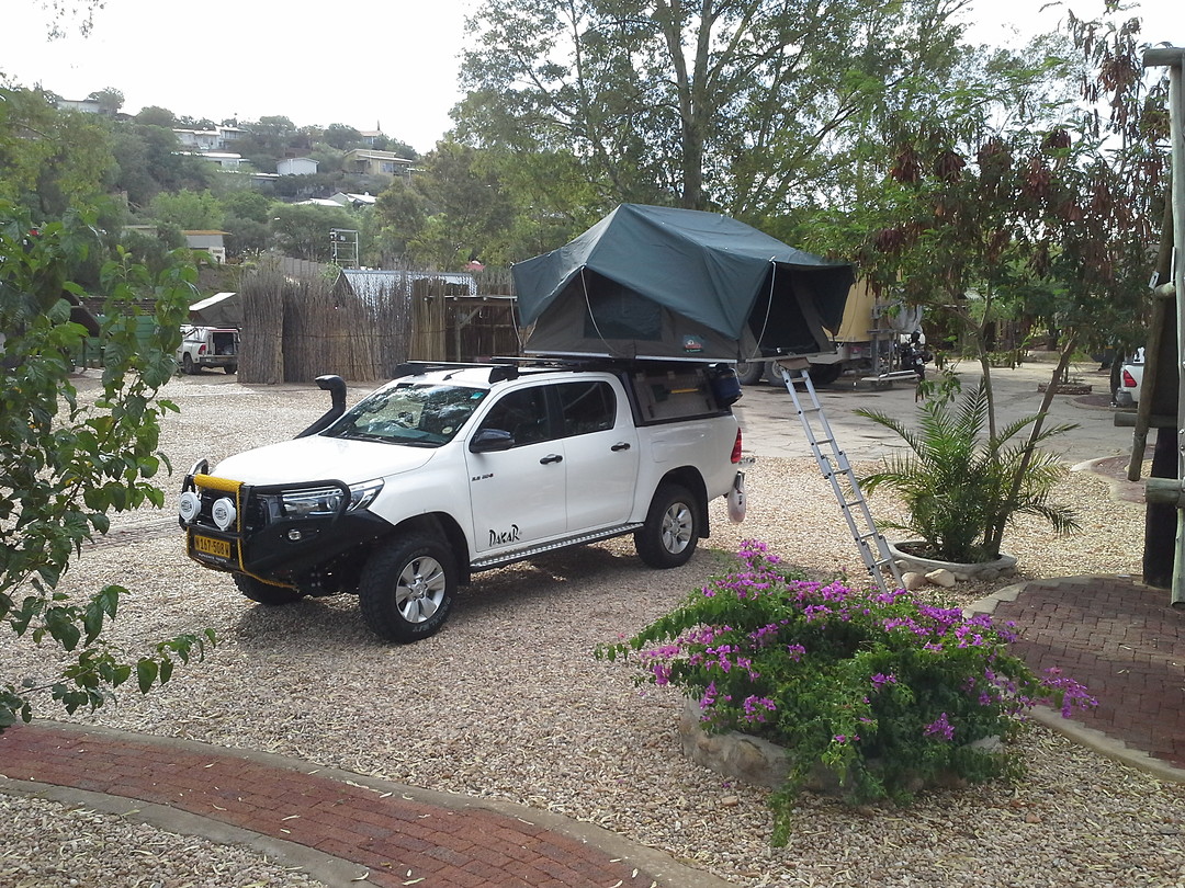 Urban camp Windhoek Foto Wim en José’s reisblog