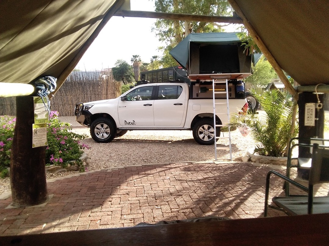 Urban camp Windhoek Foto Wim en José’s reisblog