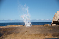 Blow holes