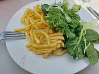 Microwave frites
