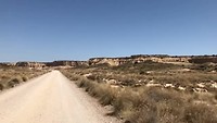 Off the road in Bardenas Reales