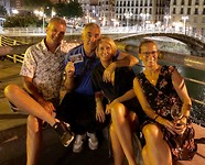 Gezellig pintxos-tourtje met Roberto en Annemiek door Bilbao